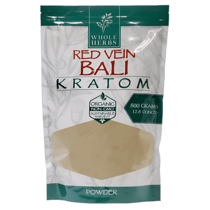 Whole Herbs Red Vein Bali Kratom Powder