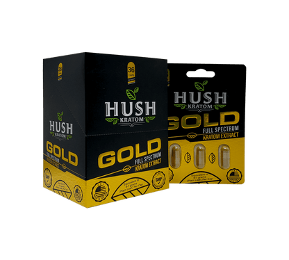 Copy of hush GOLD capsules 36ct sleeve min