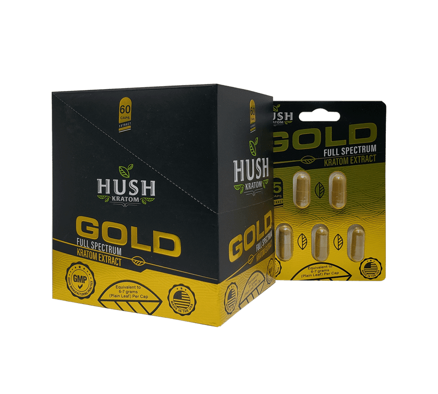 Copy of hush GOLD capsules 60ct sleeve min