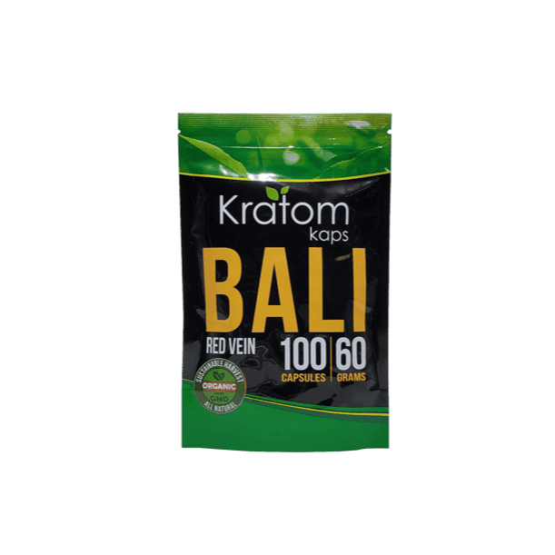 KRATOM KAPS BALI Red V 100CT 60gm min