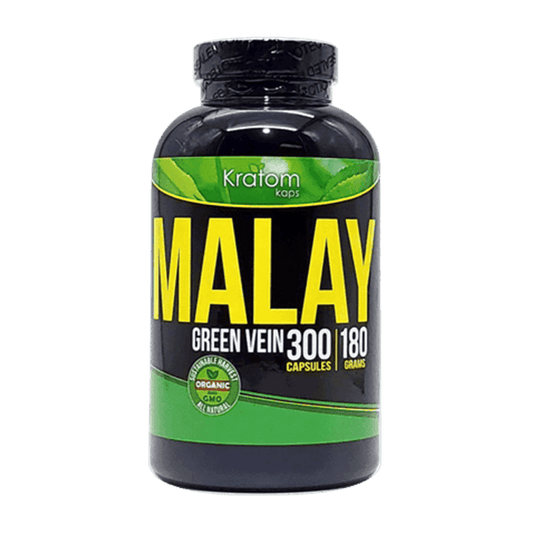 KRATOM KAPS MALAY green V 300CT