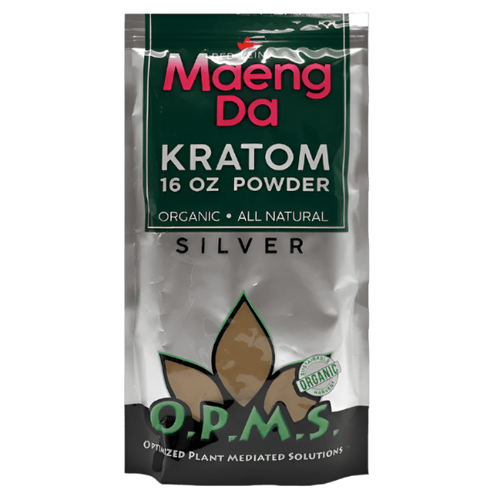 OPMS Silver Red Maeng Da Powder 16 oz ed1