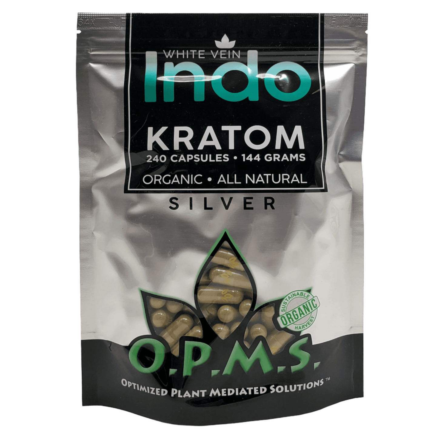 OPMS INDO White Vein silver 240 Ct min