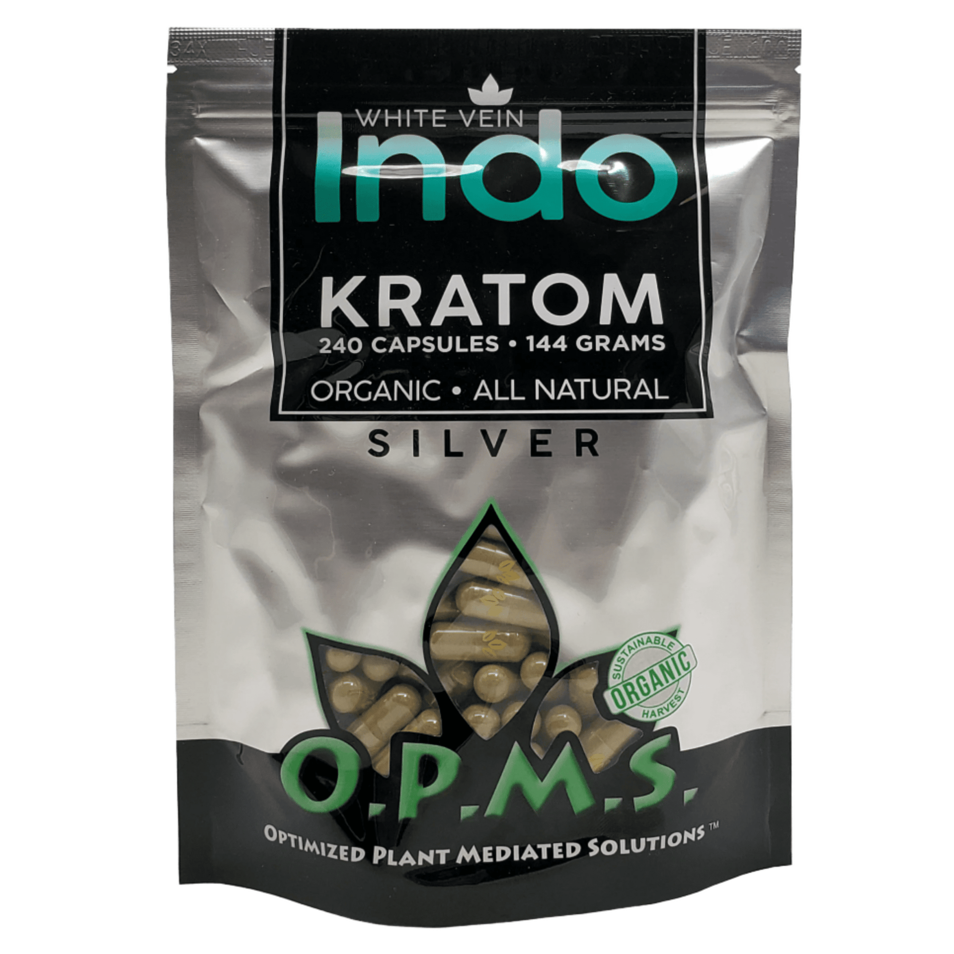 OPMS INDO White Vein silver 240 Ct min