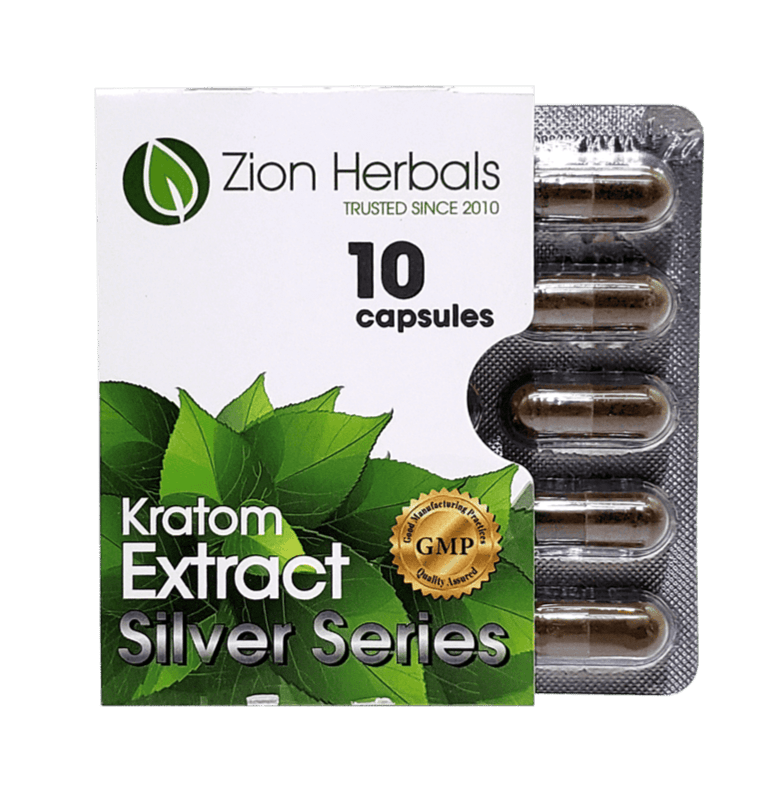 Zion Herbals – Silver Series 10CT Caps 1312