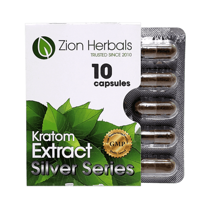 Zion Herbals – Silver Series 10CT Caps 1312
