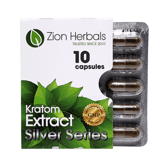 Zion Herbals – Silver Series 10CT Caps 1312