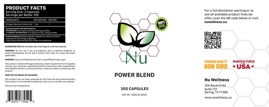 Nu Power Blend Capsules