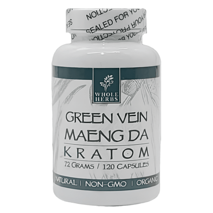 whole Herbs Green V Maeng da 72GM 120CT min