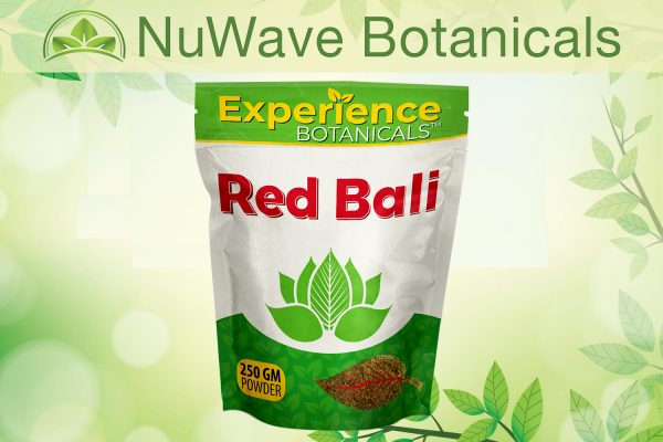 nuwave products experience botanicals red bali 250gm