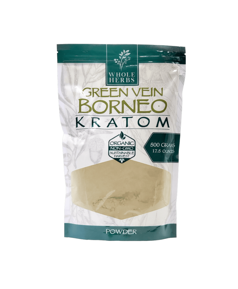 Whole Herbs Green v Borneo 500gm powder min