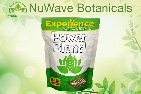 nuwave products experience botanicals power blend 250gm