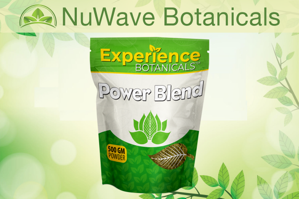 nuwave products experience botanicals power blend 500gm