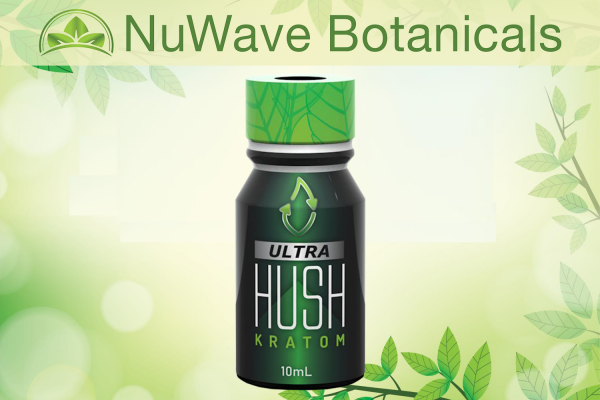 nuwave products hush ultra kratom shot