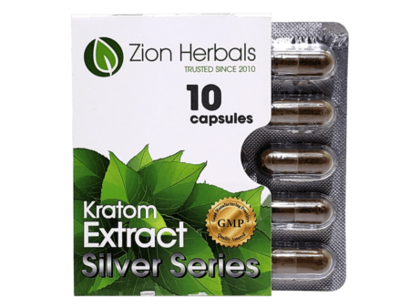Zion Herbals – Silver Series 10CT Caps 1312