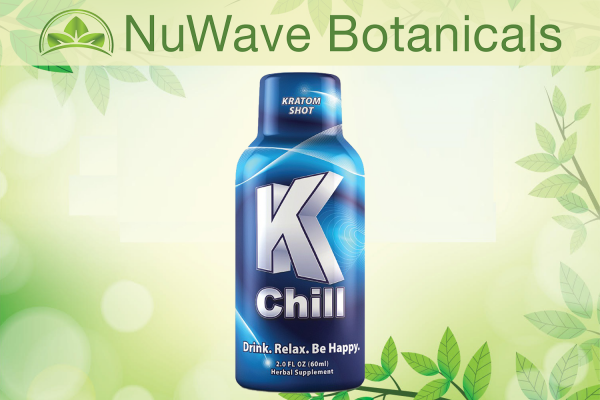 nuwave products k chill kratom 2oz shot