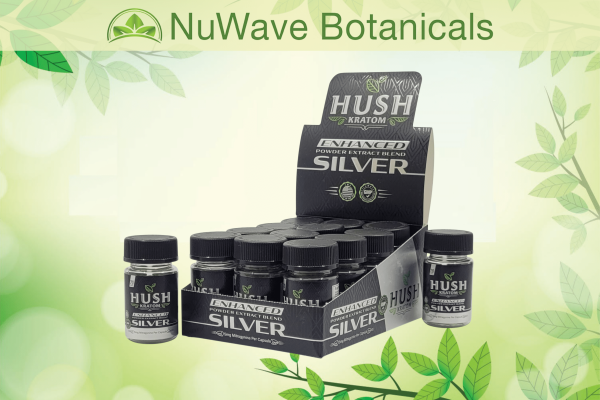 Hush Silver powder sleeve 1