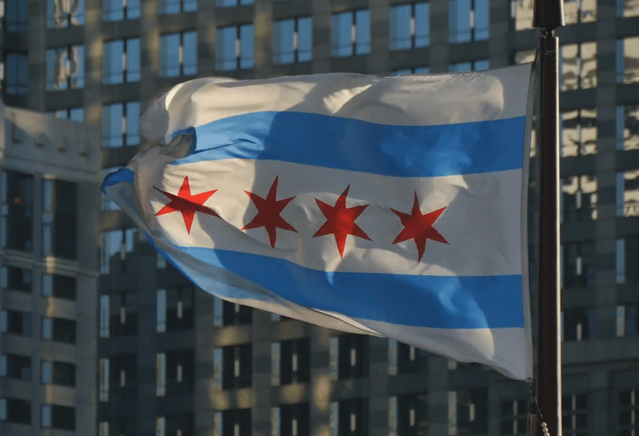 chicago state flag
